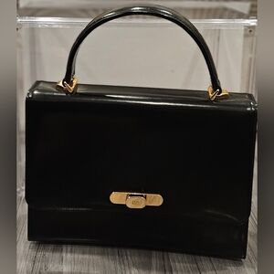 VALENTINO GARAVANI Top Handle Vintage Bag Black